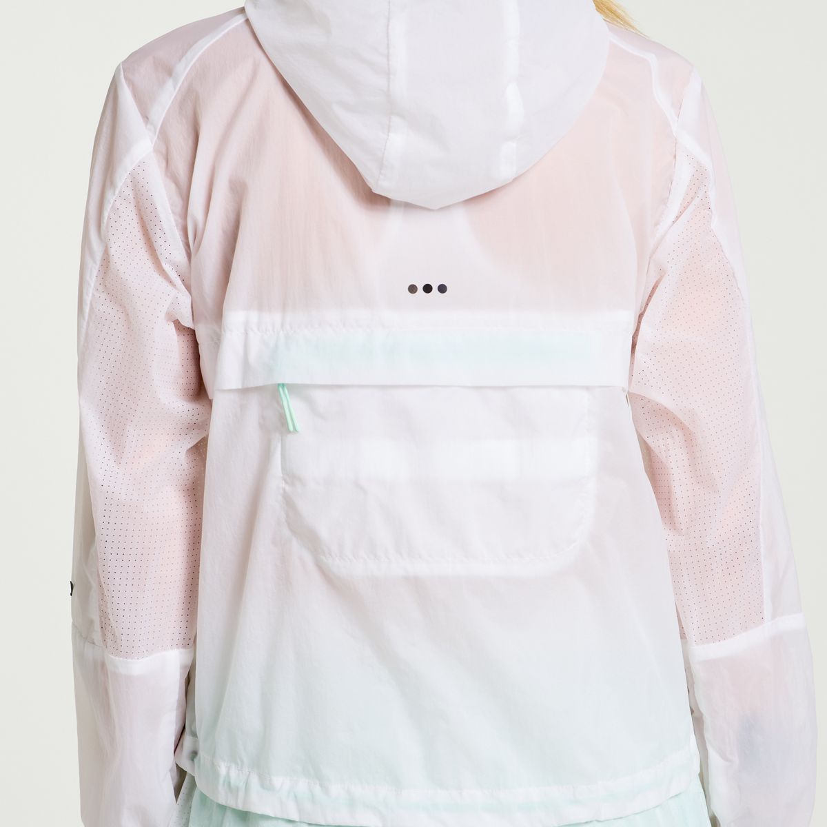 Elevate Packaway Jacket, White, dynamic 5