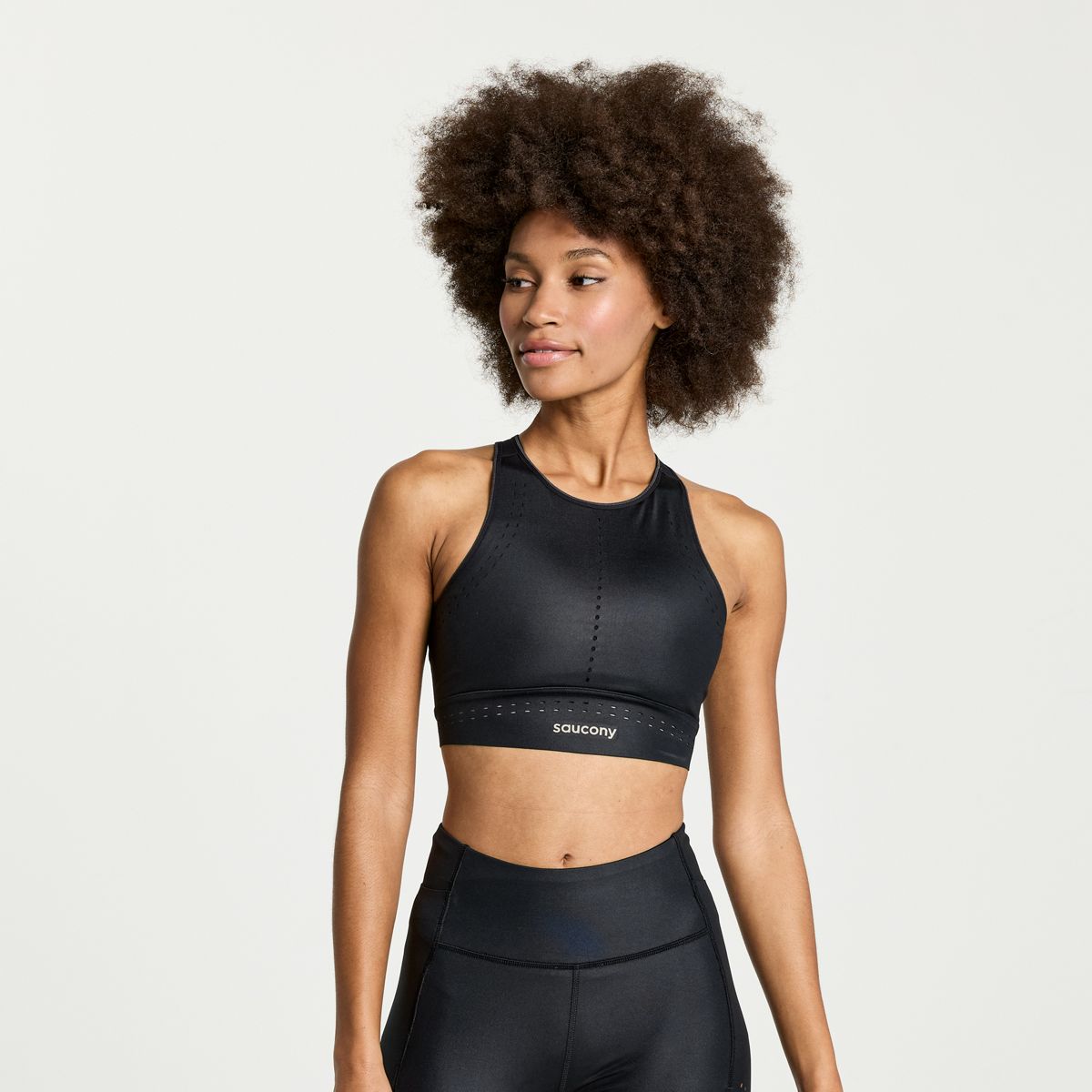 Pinnacle Bra Top, Black, dynamic