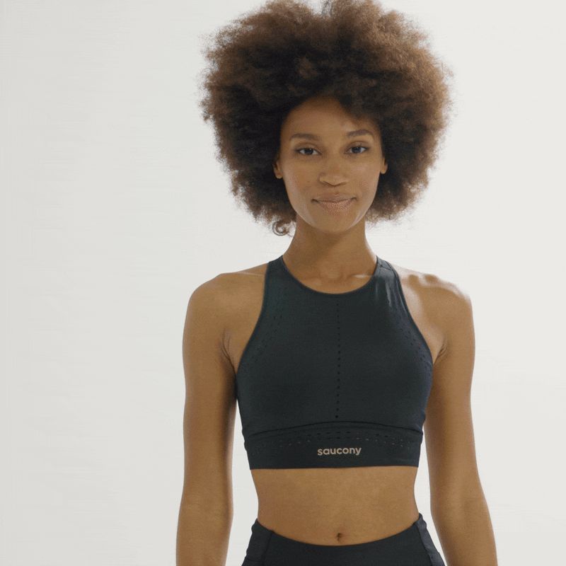 Pinnacle Bra Top, Black, dynamic 7