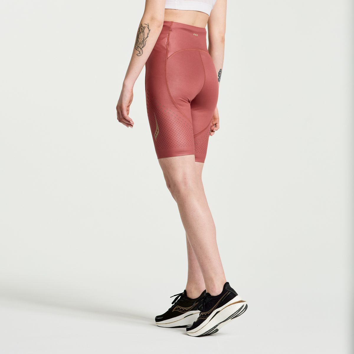 Pinnacle 8" Tight Short, Apple Butter, dynamic 5