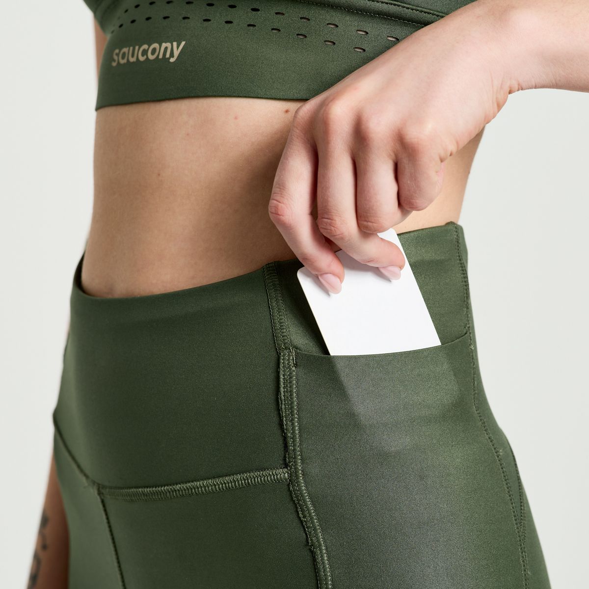 Pinnacle 8" Tight Short, Climbing Ivy, dynamic 8