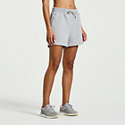 Rested Sweat Short, Light Grey Heather Graphic, dynamic 3