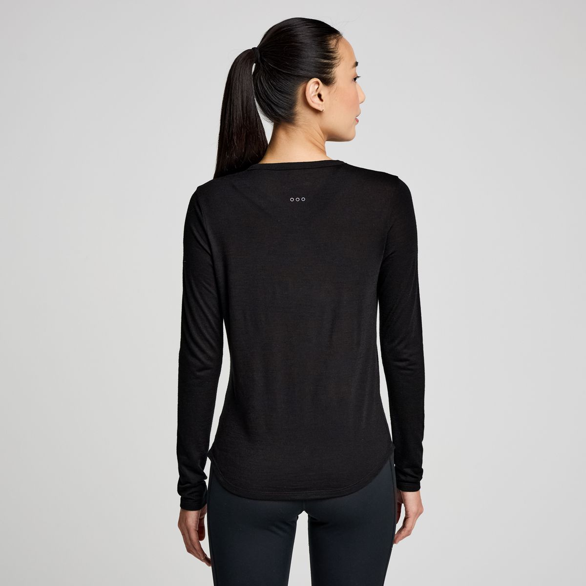 Peregrine Merino Long Sleeve, Black, dynamic 2