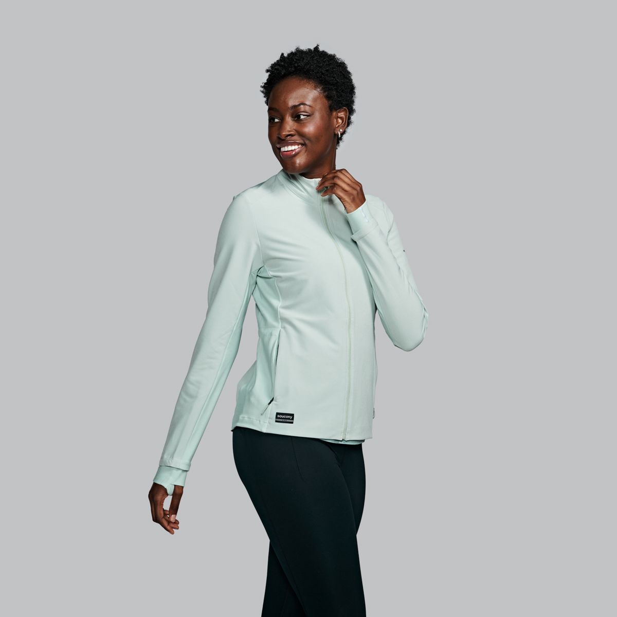 Peregrine Merino Long Sleeve, Iceberg Heather, dynamic