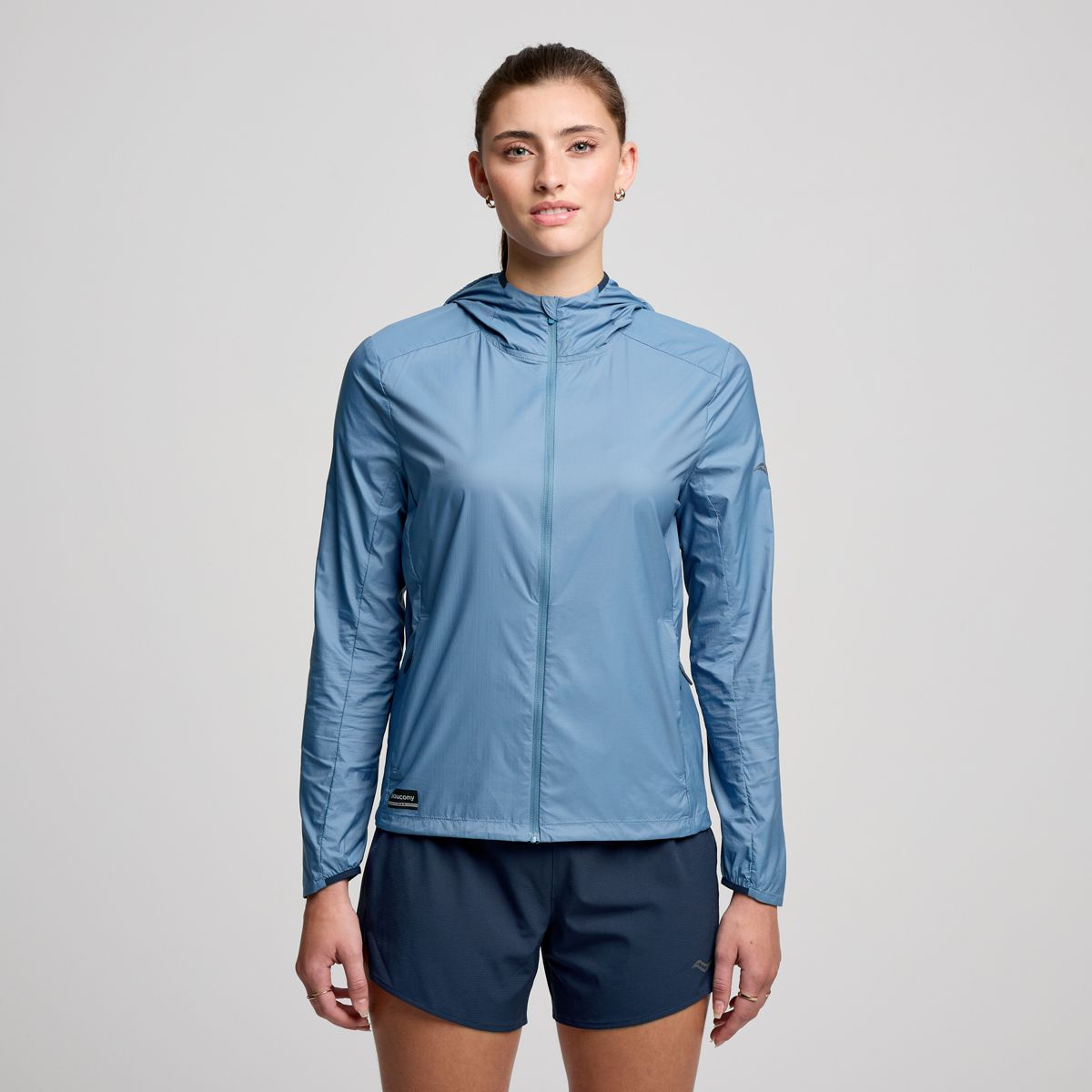 Saucony vitarun jacket clearance womens grey