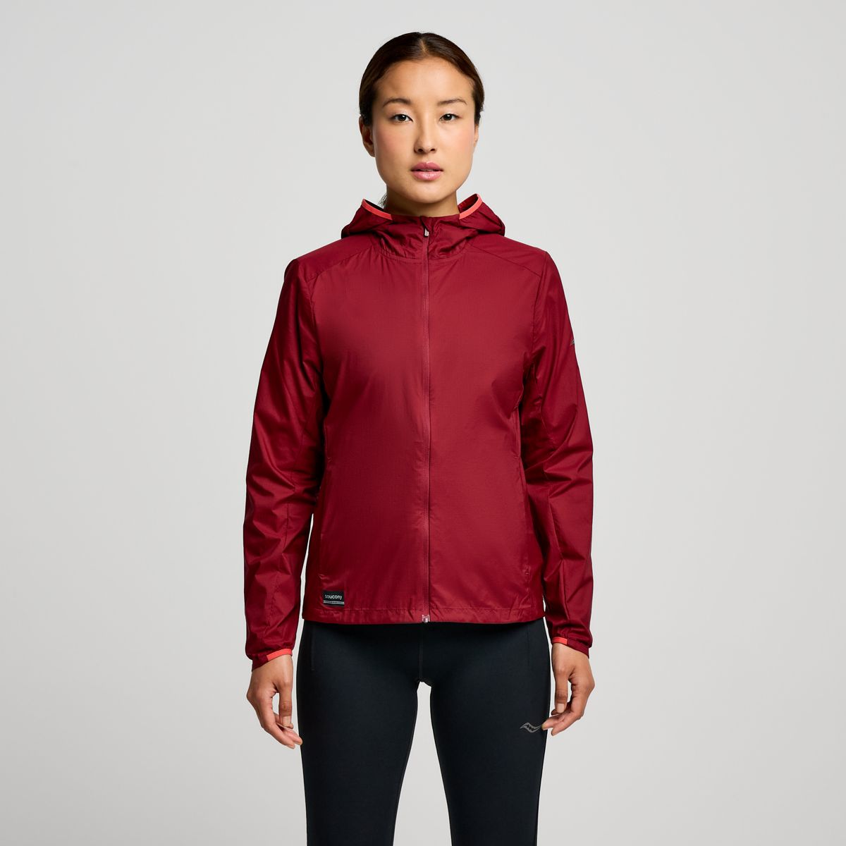 Peregrine Packaway Jacket, Currant, dynamic