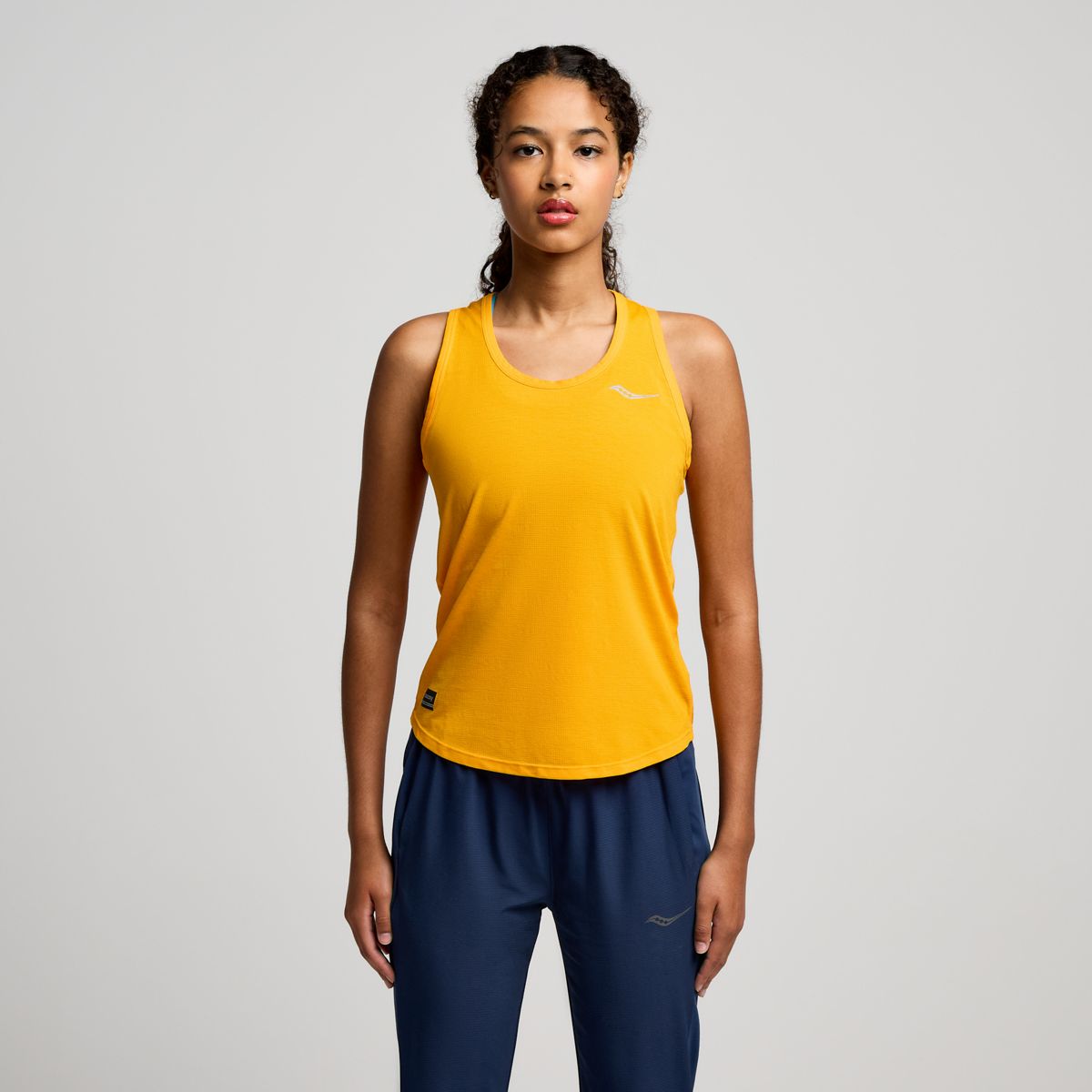 Stopwatch Singlet, Peel Heather, dynamic