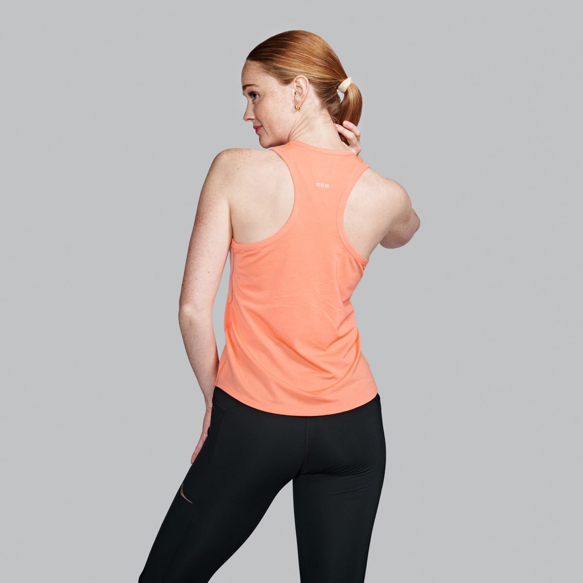 Stopwatch Singlet, Salmon Heather, dynamic 2