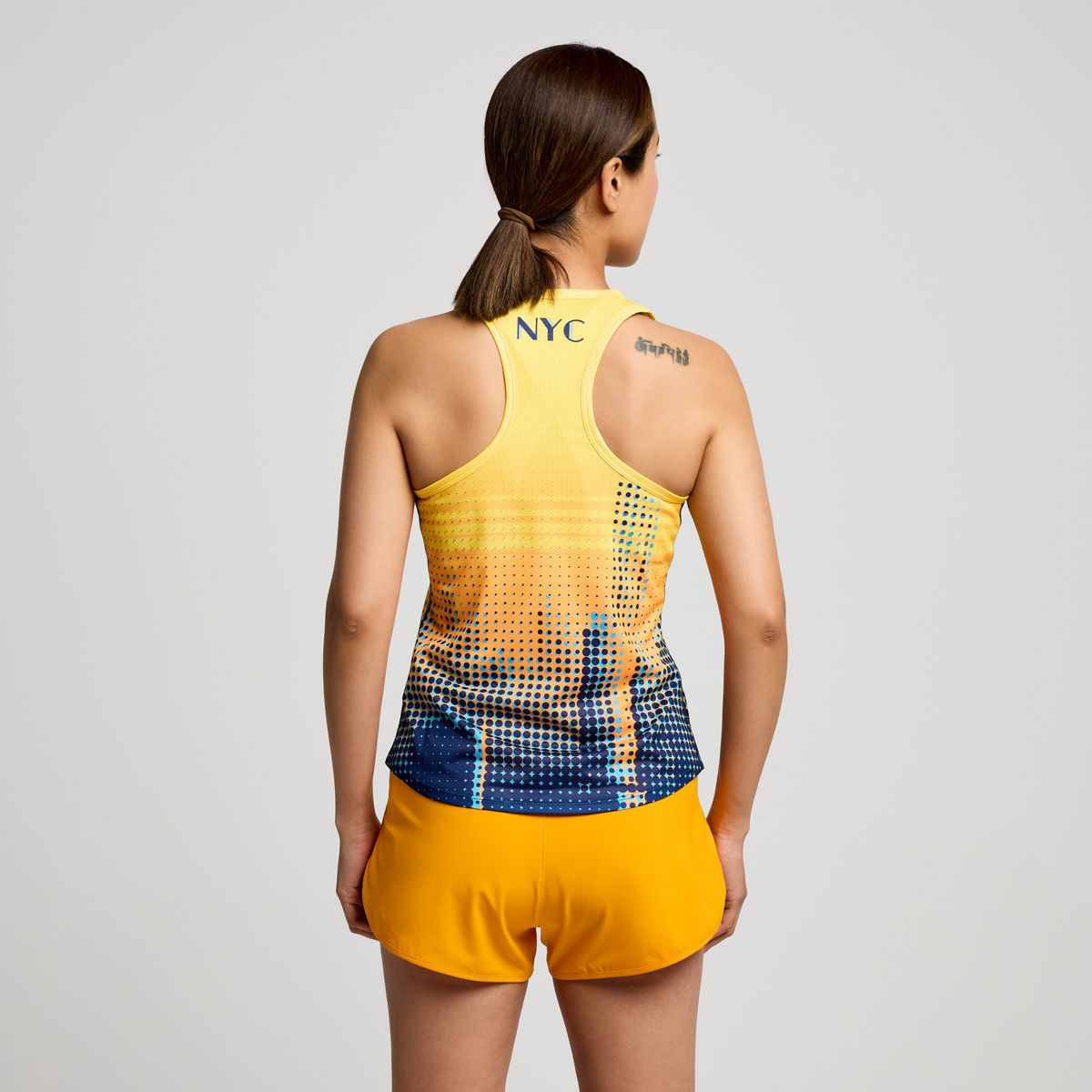 NYC Stopwatch Graphic Singlet, New York 2024, dynamic 2