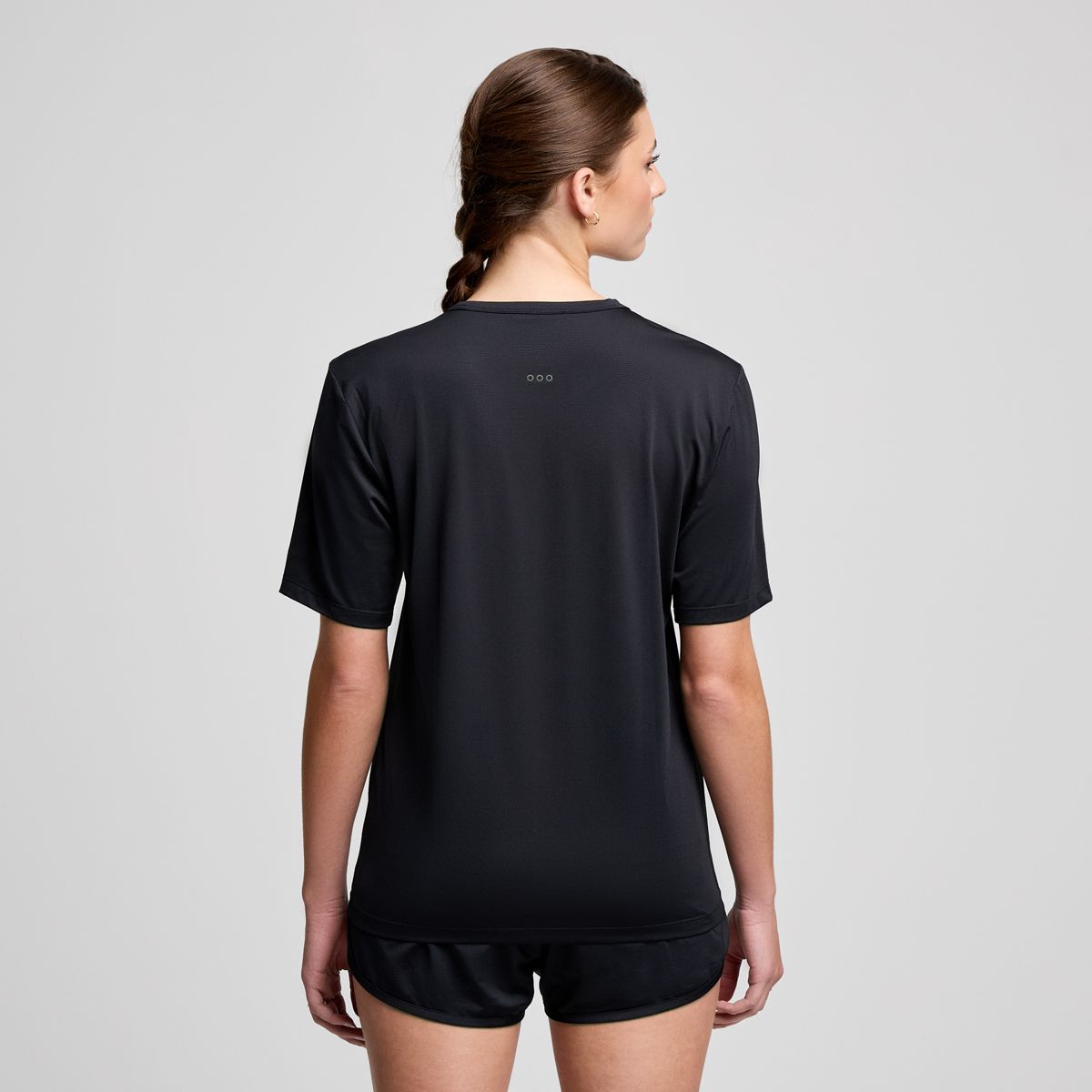 Stopwatch Short Sleeve, Black, dynamic 2