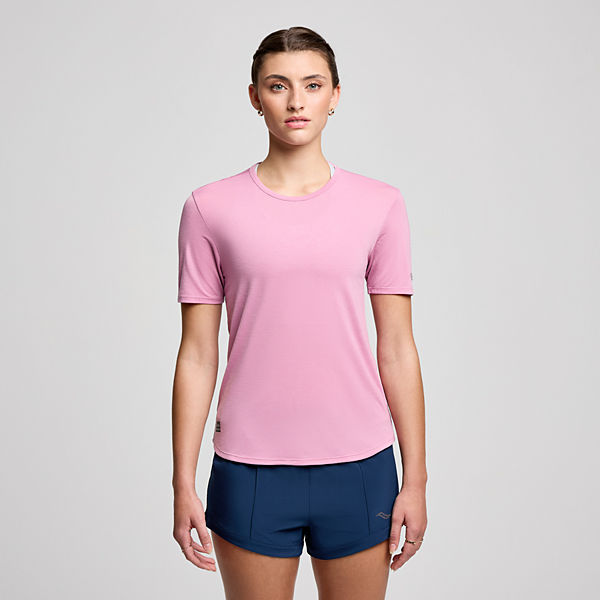 Stopwatch Short Sleeve, Orchid Heather, dynamic