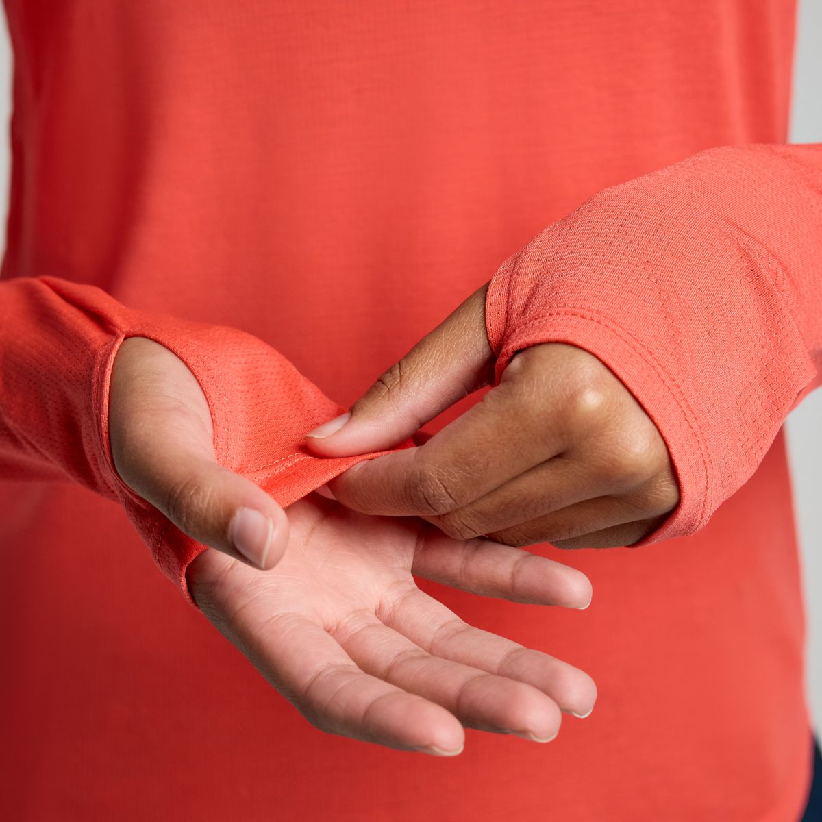 Stopwatch Long Sleeve, Cayenne Heather, dynamic 5