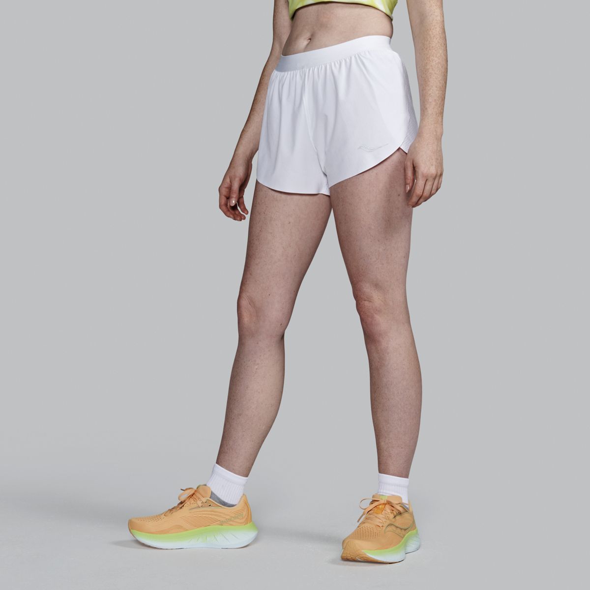 Endorphin Split Short, White, dynamic 2