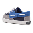 Intrepid Crib Boat Shoe, Grey/Blue, dynamic 3