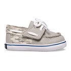 Intrepid Crib Junior Boat Shoe, Grey, dynamic 1