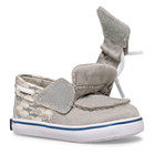Intrepid Crib Junior Boat Shoe, Grey, dynamic 2