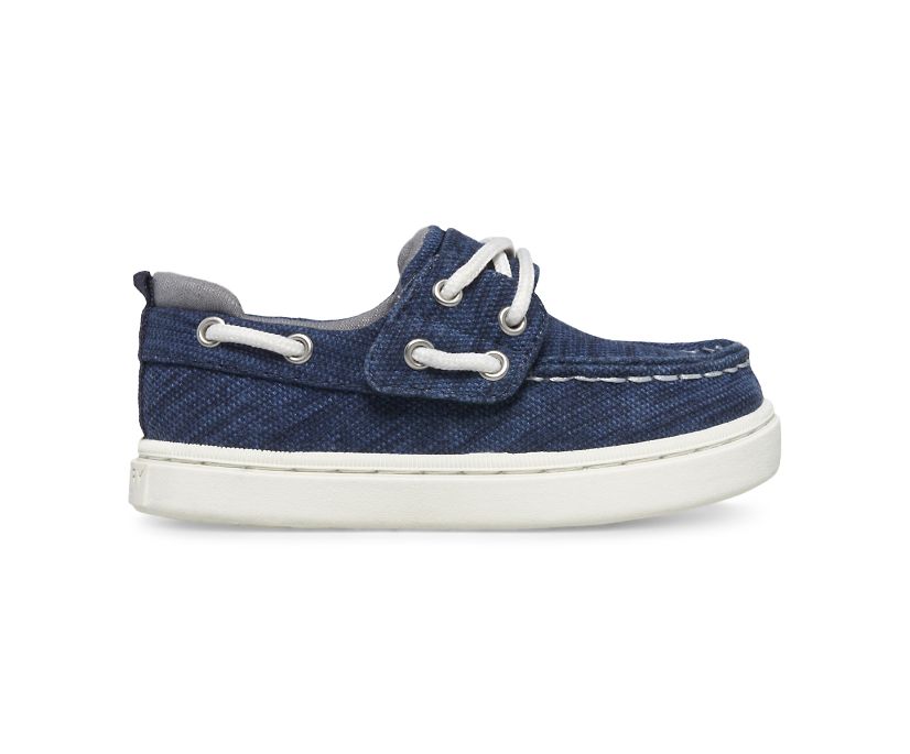 Sea Ketch Junior Washable Sneaker, Blue, dynamic 1