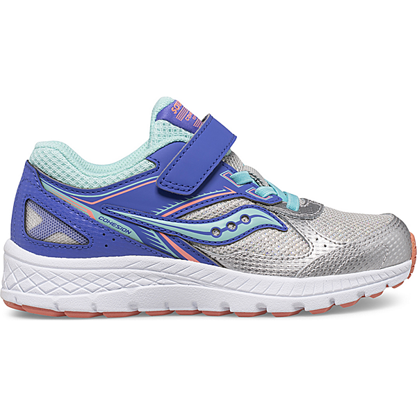 Cohesion 14 A/C Sneaker, Silver | Periwinkle | Turq, dynamic