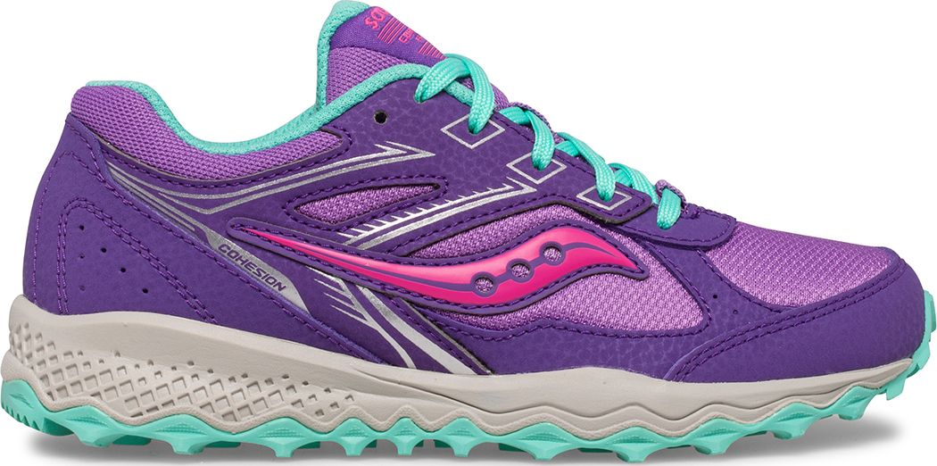 Cohesion TR14 Lace Sneaker, Purple | Pink, dynamic