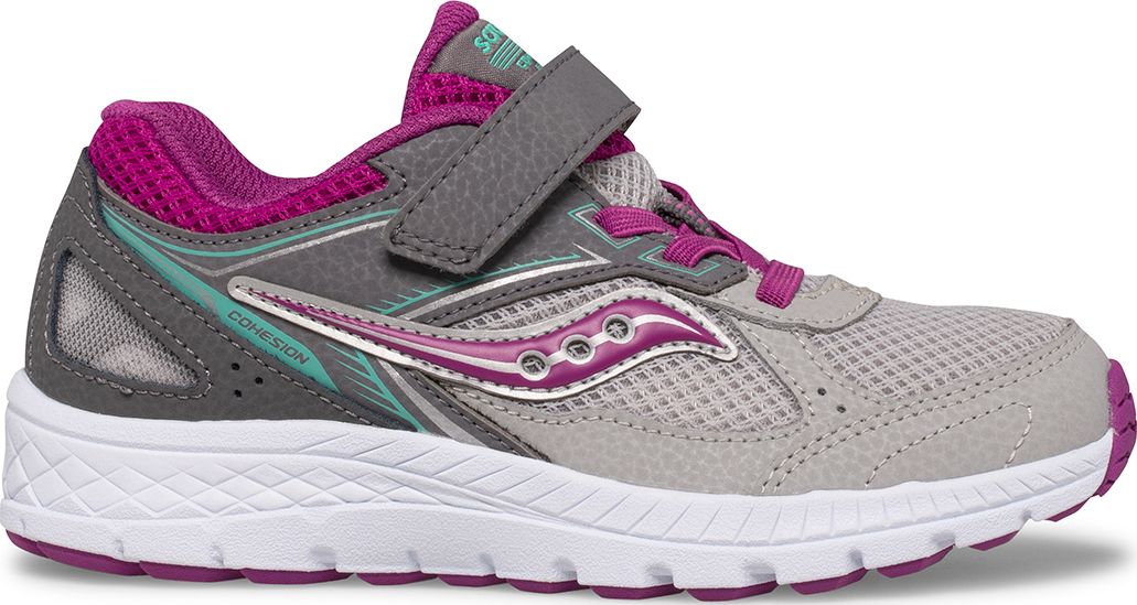 Cohesion 14 A/C Sneaker, Grey | Magenta | Turq, dynamic 1