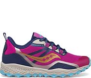 Peregrine 12 Shield Sneaker, Navy | Turquoise | Pink, dynamic