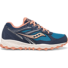 Cohesion TR14 Lace Sneaker, Navy | Teal | Coral, dynamic
