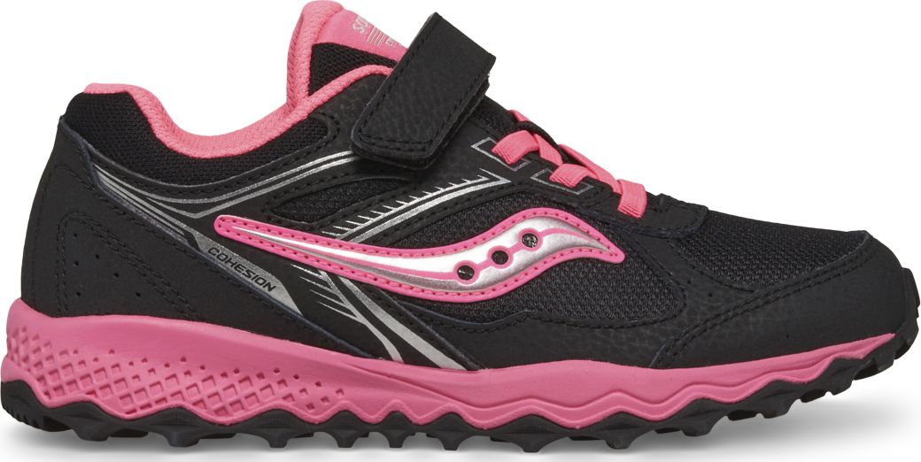 Cohesion TR14 A/C Sneaker, Black | Pink, dynamic