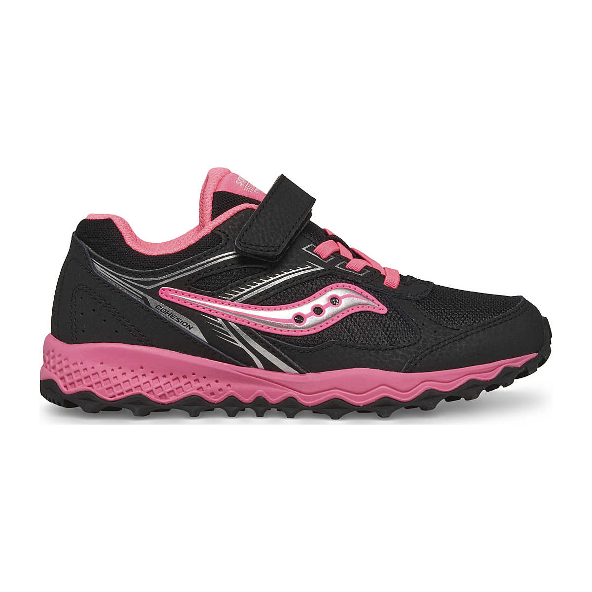 Cohesion TR14 A/C Sneaker, Black | Pink, dynamic 1