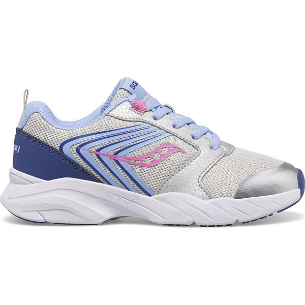 Wind FST Lace Sneaker, Silver | Blue | Pink, dynamic