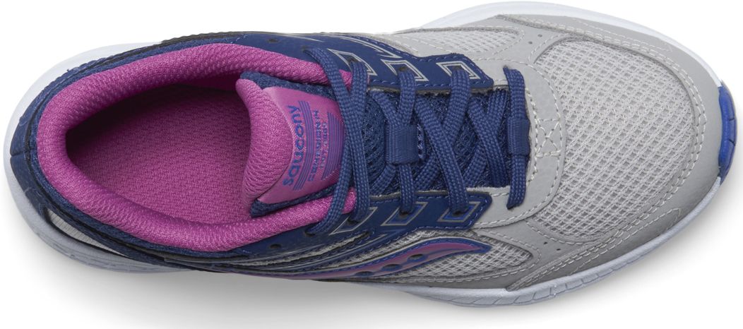 Cohesion 14 Lace Sneaker, Navy | Grey | Grape, dynamic 5