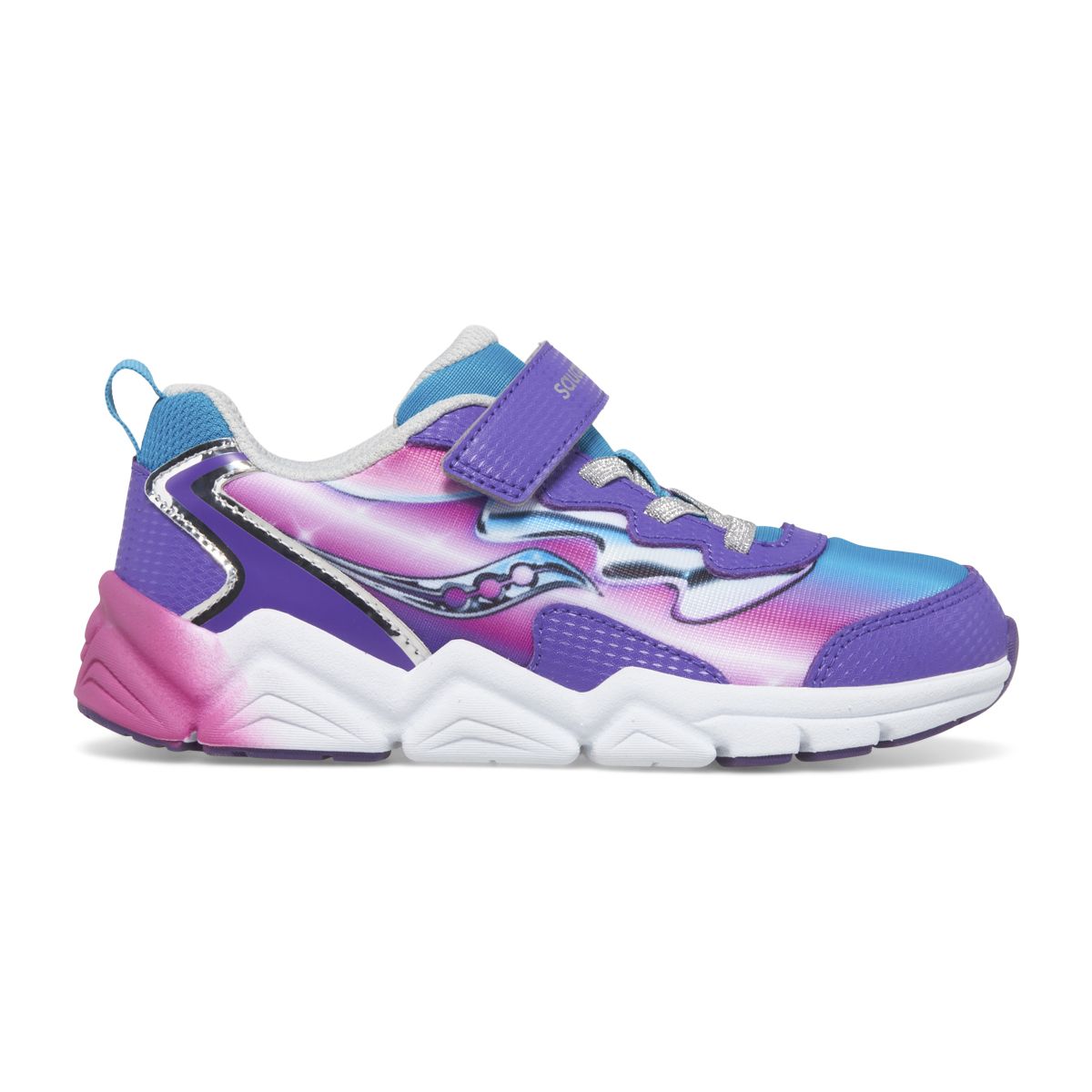 Flash 3.0 A/C Sneaker, Teal | Purple | Chrome, dynamic 1