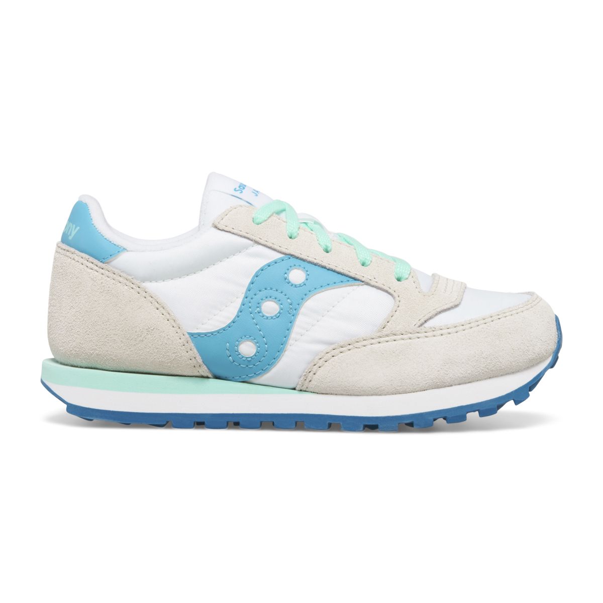 Jazz Original Sneaker, White | Blue | Green, dynamic 1