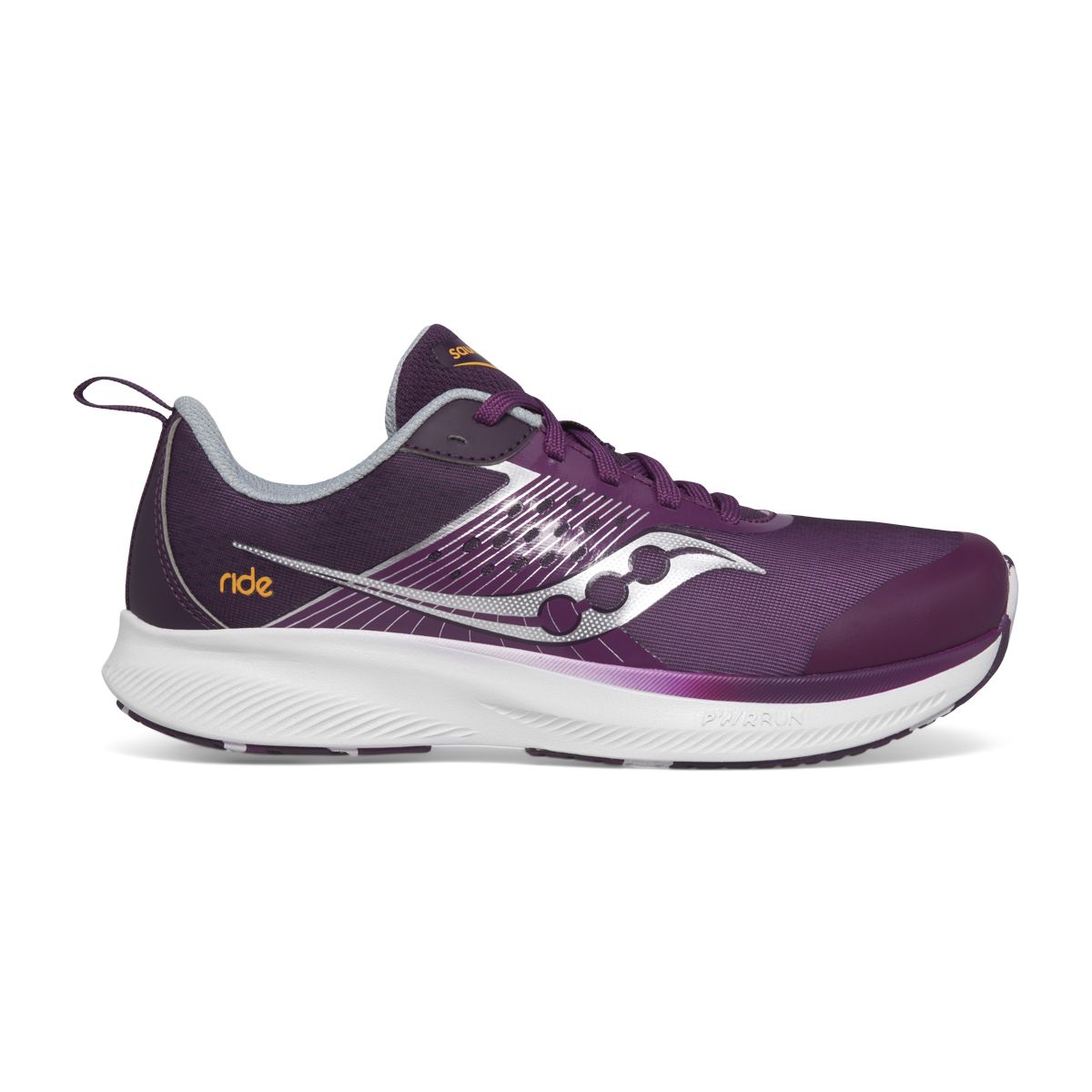 Ride KDZ Sneaker, Plum | White, dynamic