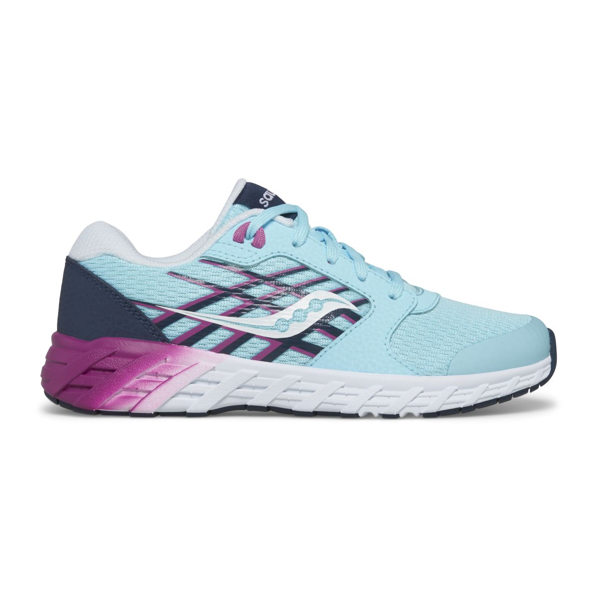 Wind 2.0 Lace Sneaker, Blue | Pink, dynamic