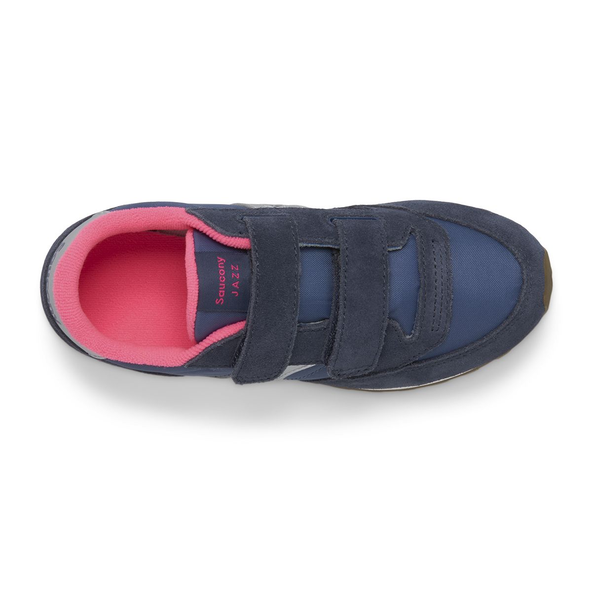 Jazz Double Hook & Loop, Navy/Silver/Pink, dynamic 4
