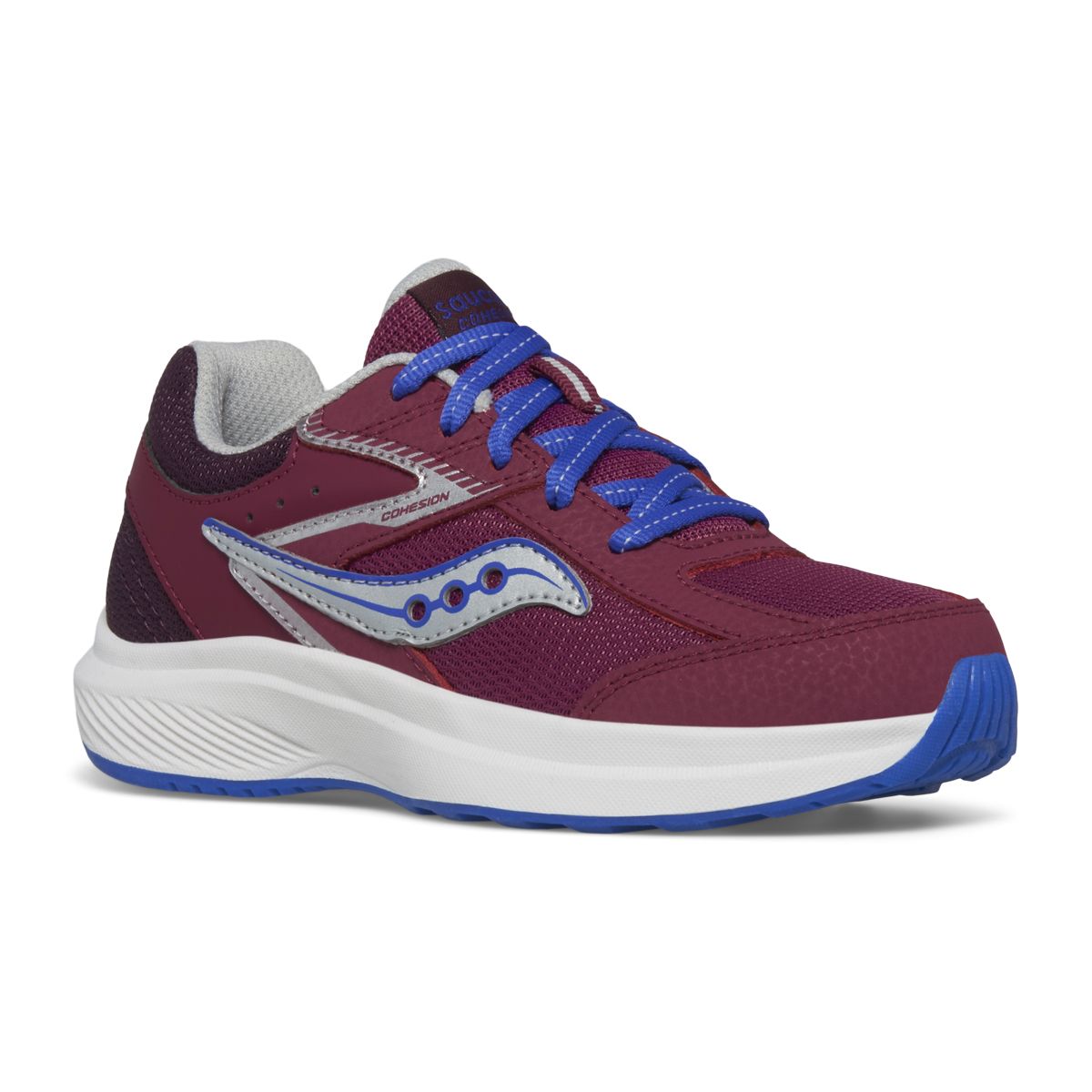 Cohesion KDZ Sneaker, Plum, dynamic 2