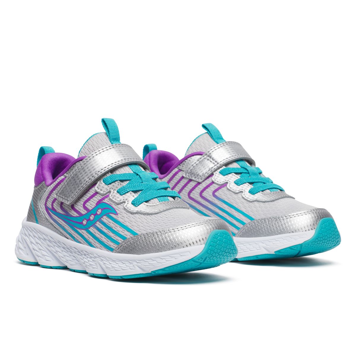 Wind 3.0 A/C, Silver/Turquoise, dynamic 2