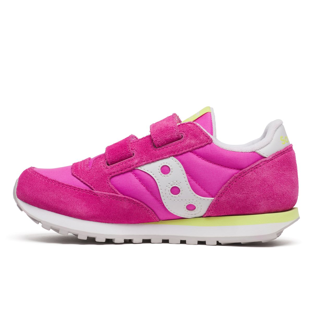 Jazz Double Hook & Loop, Pink/Lime, dynamic 3