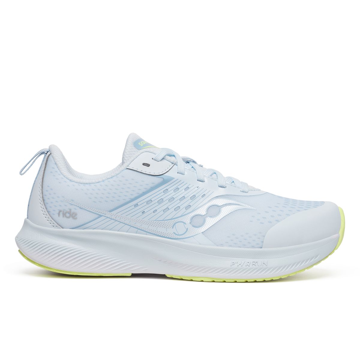 Ride KDZ Sneaker, White/Blue, dynamic