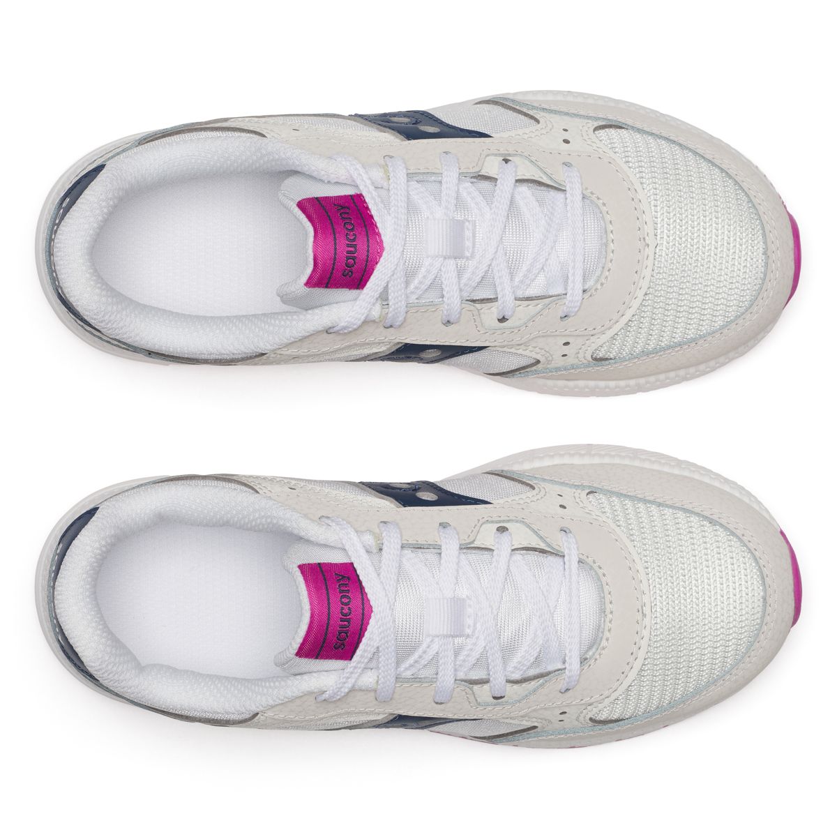 Eclipse KDZ Sneaker, White/Navy/Pink, dynamic 5