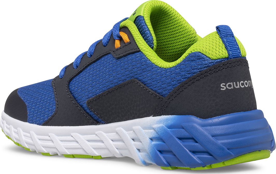 Wind 2.0 Lace Sneaker, Blue | Green, dynamic 3