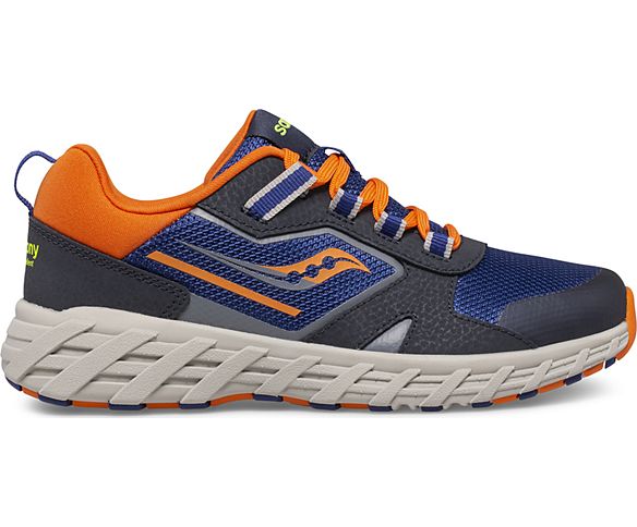Wind Shield 2.0 Sneaker, Navy | Grey | Orange, dynamic