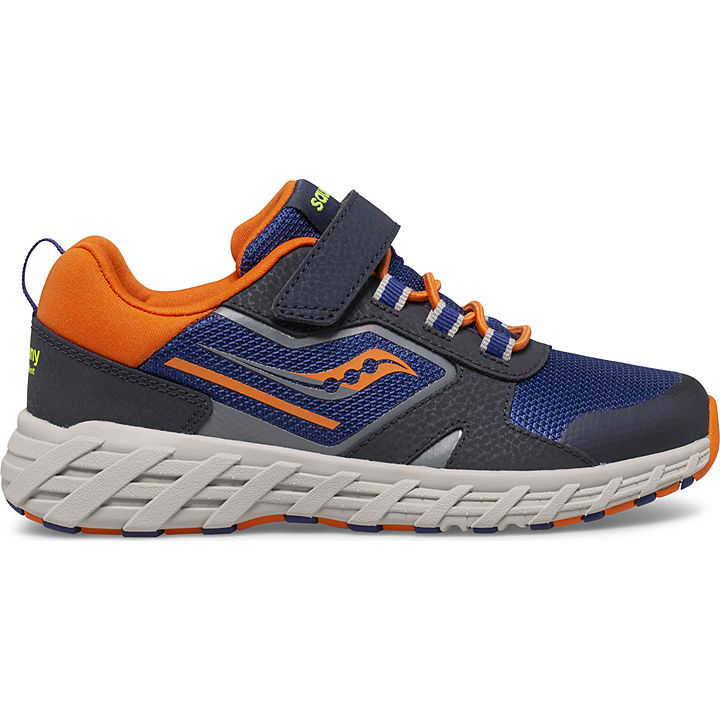 Wind Shield 2.0 A/C  Sneaker, Navy | Grey | Orange, dynamic