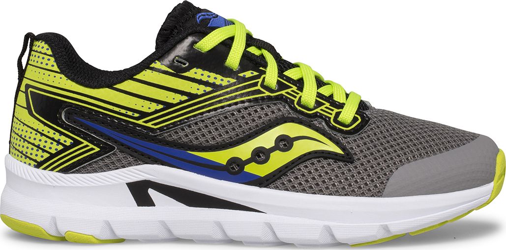 Axon Sneaker, Grey | Lime | Black, dynamic