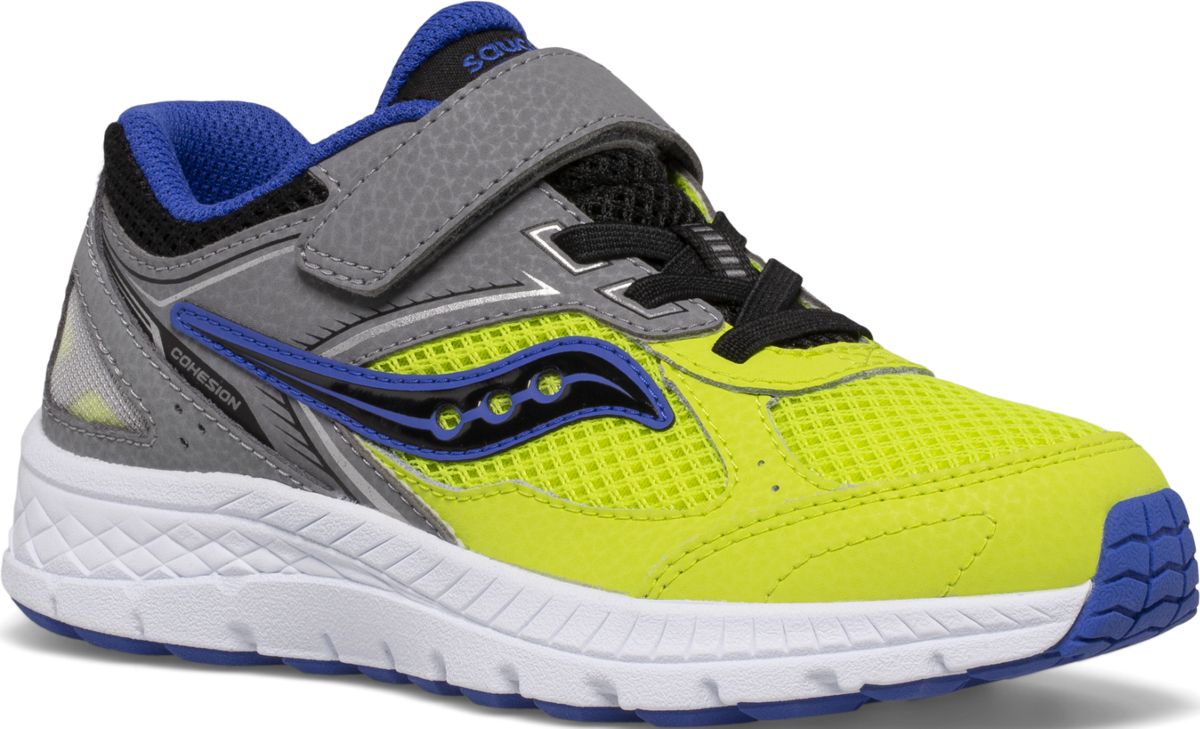 Cohesion 14 A/C Sneaker, Grey | Acid Lime, dynamic 2