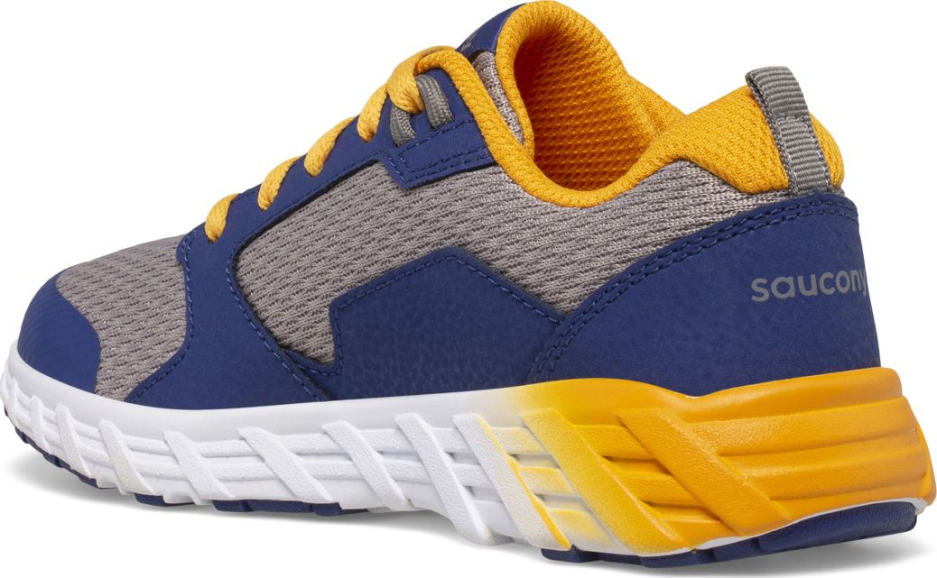 Wind 2.0 Lace Sneaker, Navy | Gold, dynamic 3