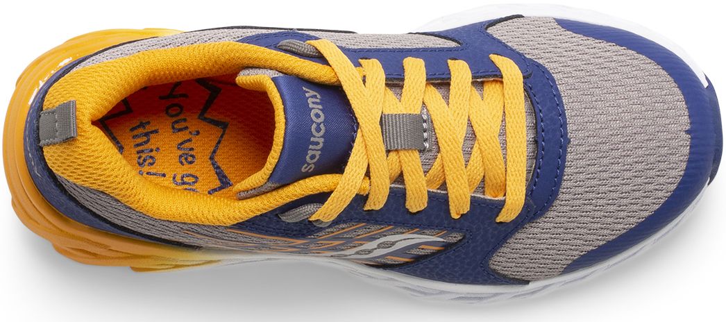 Wind 2.0 Lace Sneaker, Navy | Gold, dynamic 5