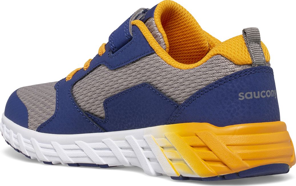 Wind 2.0 A/C Sneaker, Navy | Gold, dynamic 3