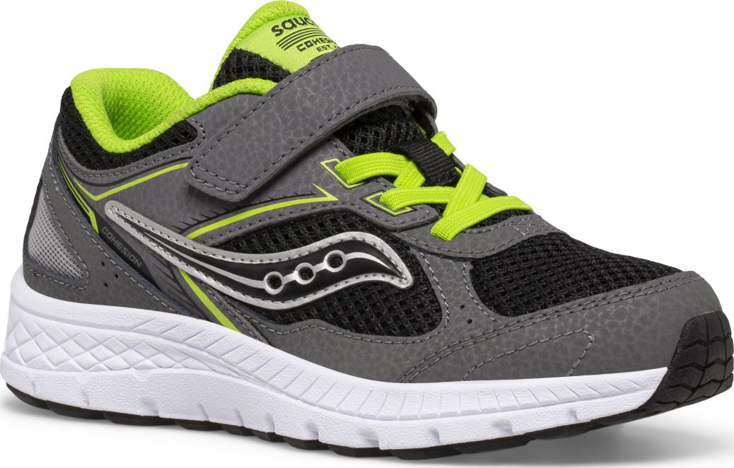 Cohesion 14 A/C Sneaker, Grey | Black | Green, dynamic 2
