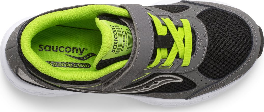 Cohesion 14 A/C Sneaker, Grey | Black | Green, dynamic 5